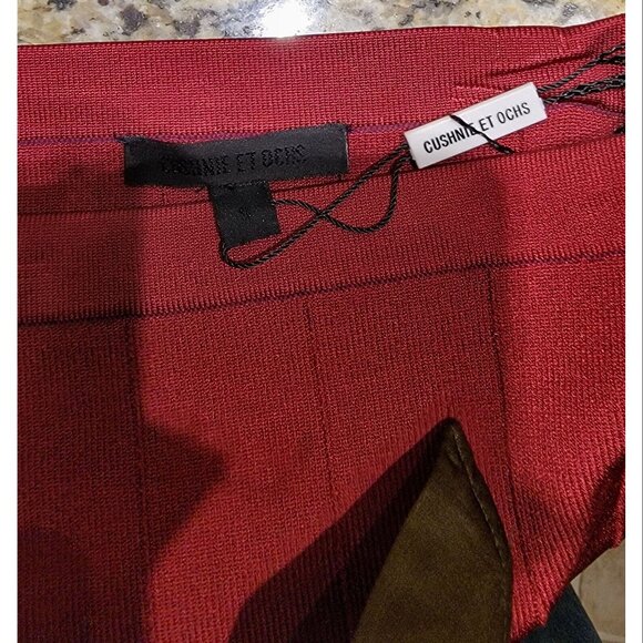 Cushnie Et Ochs Knit Pencil Skirt, Red, Womens Size Small - Picture 4 of 4